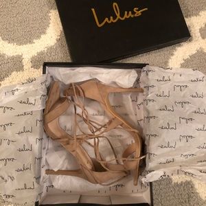 NEW Lulu’s Tan Heels